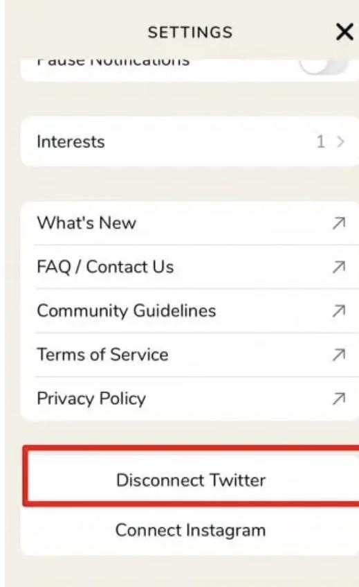 クラブハウスで間違えたtwitterアカウントと連携した 変更と解除 削除方法 Snsテクニック