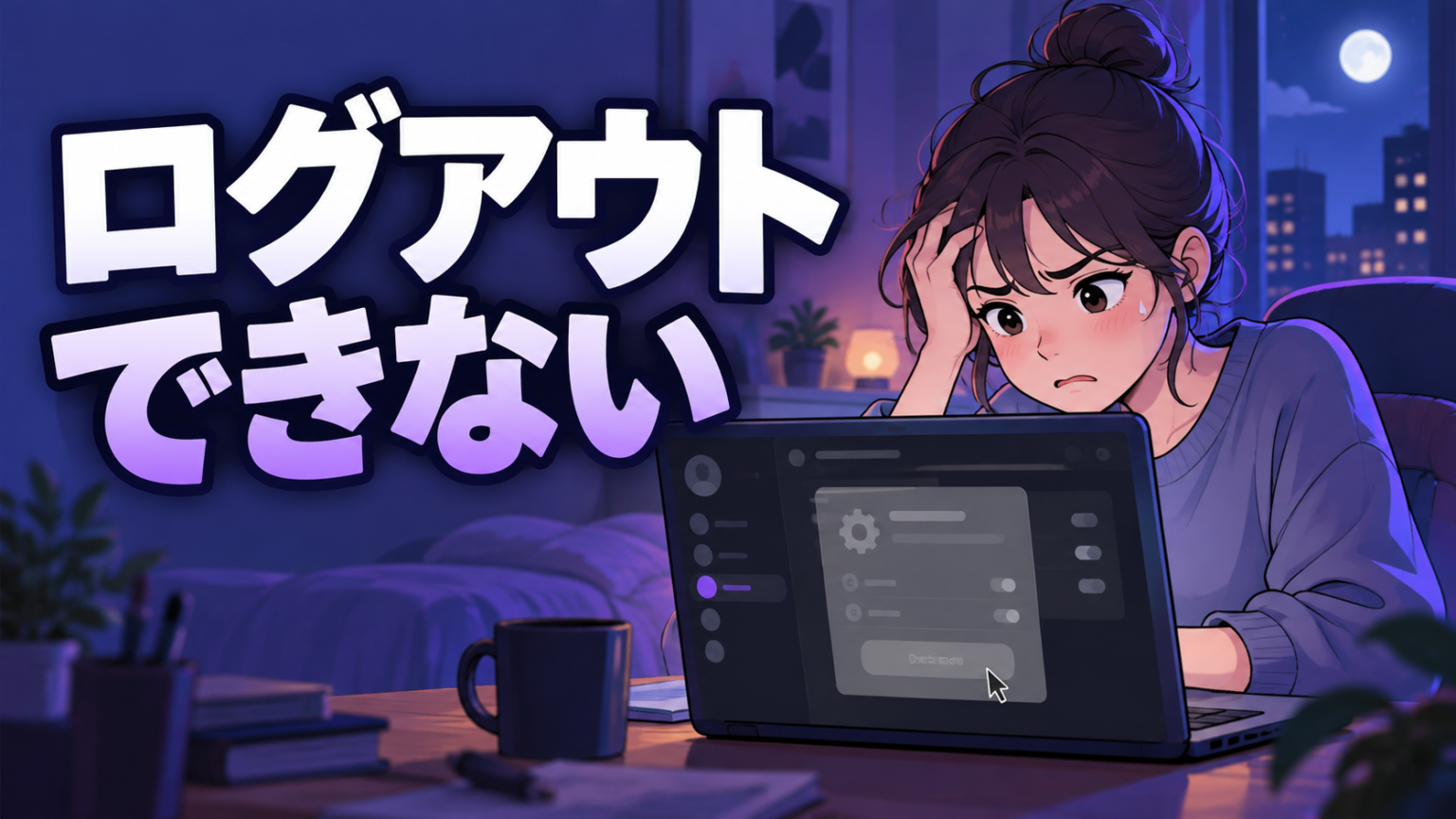 Discordでログアウトできない・設定が反応しないときの直し方 - SNSテクニック